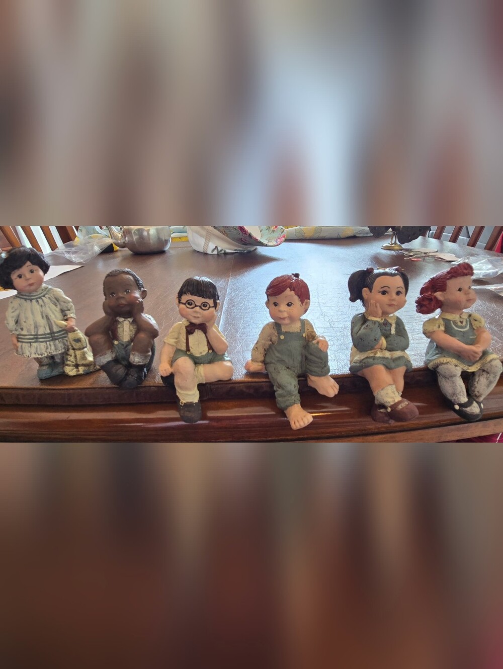 Sarah's Attic shelf sitters Vintage Set Of 6